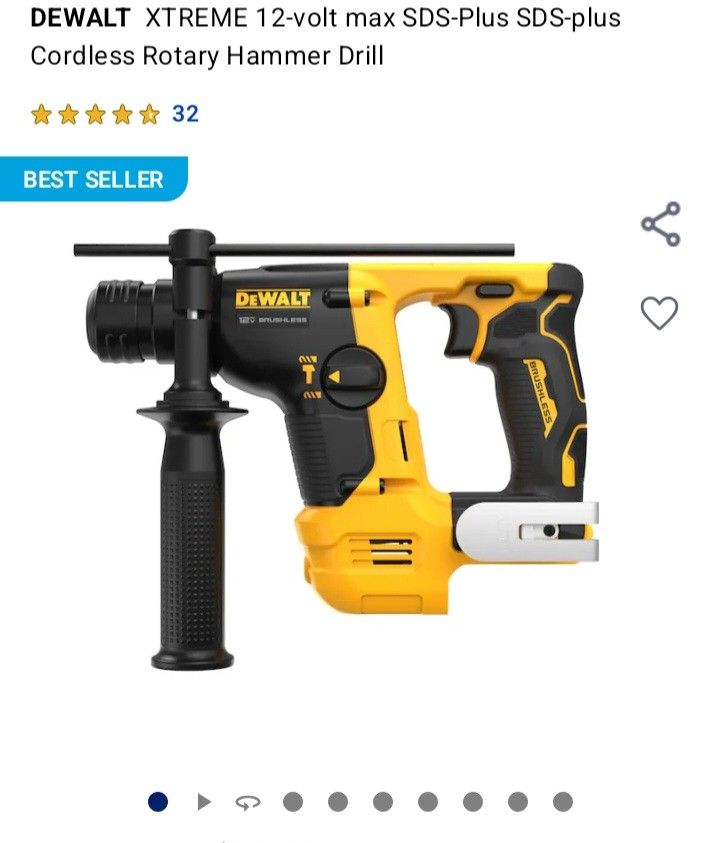 DEWALT XTREME Rotary Hammer Drill