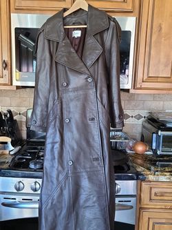 Italian Leather Coat