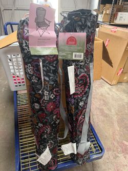 Vera Bradley x Coleman Mesh Quad Folding Camp Chairs (2)