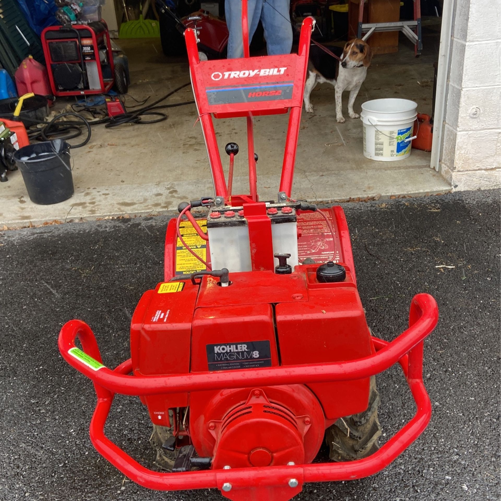 Troy-Bilt Horse tiller