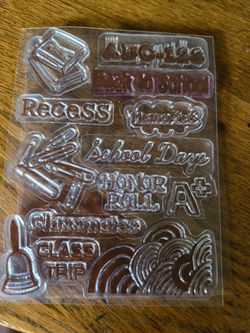 Back to School Clear Stamp Set