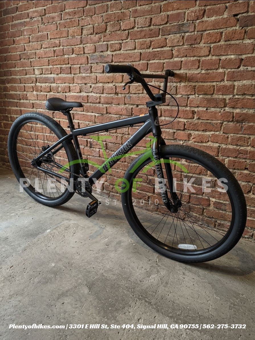 NEW 2026 SE BIG FLYER HD 29 MATTE BLACK SINGLE SPEED WHEELIE RIPPER BMX BIKE