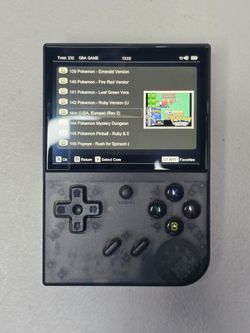 ANBERNIC RG35XX Plus Retro Handheld Game Console, 3.5-inch IPS Linux Emulator,WiFi Bluetooth HDMI, Black