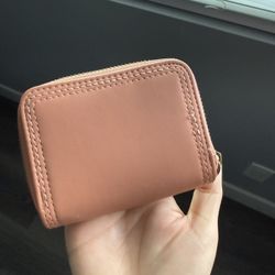 New Pink Leather Wallet