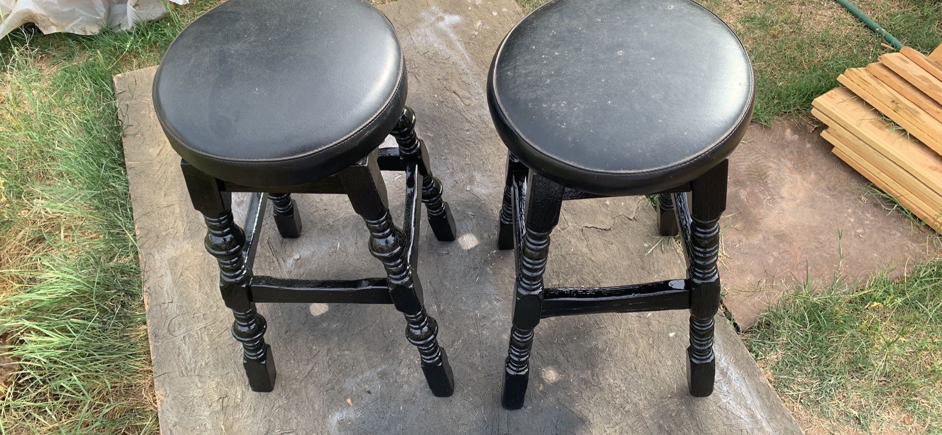 Wooden Bar Stools