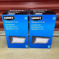(2 pack) HART LED Direct Wire Wall Pack, 10,000 Lumens
