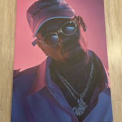Chris Brown XL Canvas Print 70x100 cm New