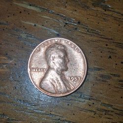 1953 D ERROR  COIN DDR MISSING ES IN WORD STATES AND ON DDO L  ON RIM