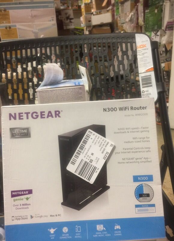 NetGear N300 wifi router