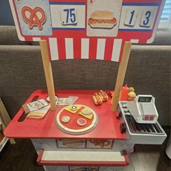 Kidkraft Pizza Snack Stand Pretend Play