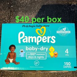 Pamper Baby Dry Size 4