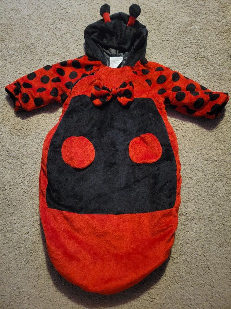 Halloween Costume 0-6 Months Ladybug 