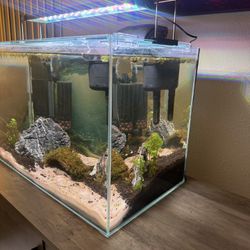 Twin star LED Light For Aquarium -almost New!