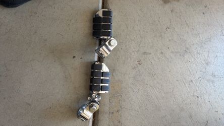 Motorcycle Highway pegs  4crash bars
