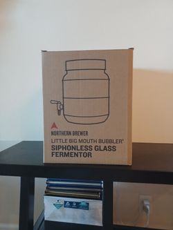 NEW NORTHERN  BREWER  SIPHONLESS GLASS FERMENTOR