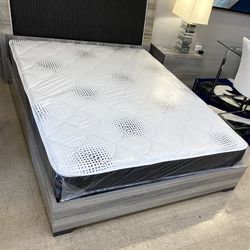 Queen Size Mattress Plush Firm 12 Inches Thick New From Factory High-Quality and Same Day Delivery 🚚 