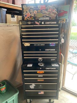 Craftsman Rolling Tool Chest Cabinet Stack