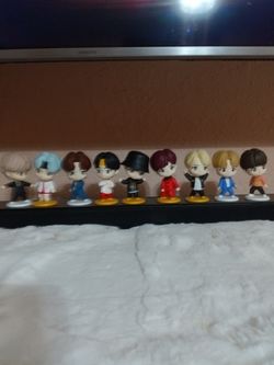 McDonald's tiny tan BTS