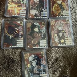 Demon Slayer Trading Cards SSR Lot Holo 