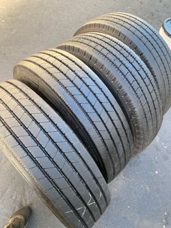 235/80R16 Set of 4 Commercial Truck Tires 14p