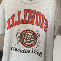 illinois x miller tee