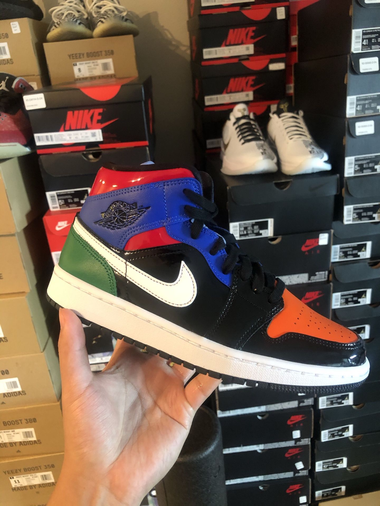 Nike air jordan multicolor women's size and men's size and