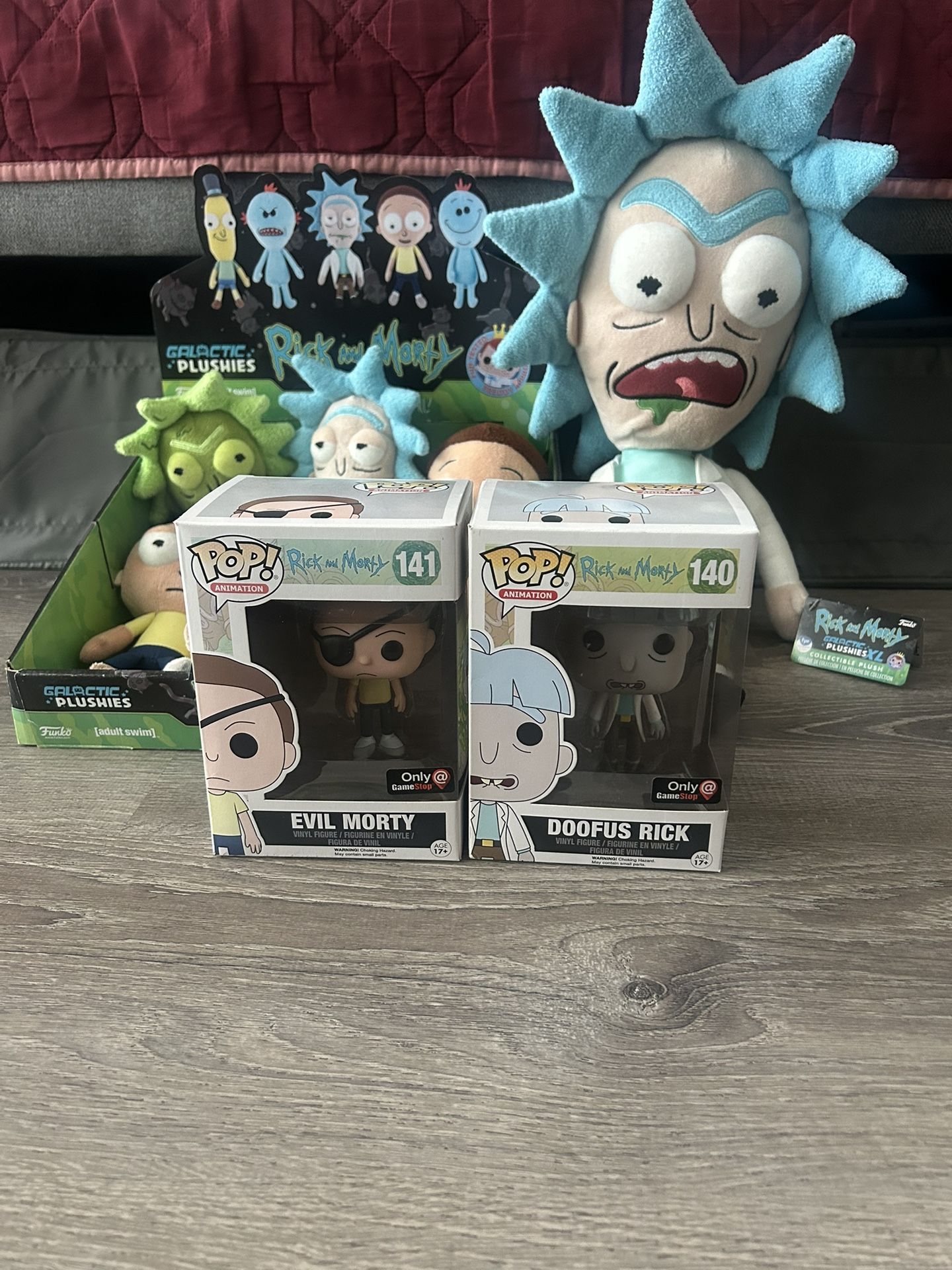 Rick And Morty Funko & Plushies Bundle
