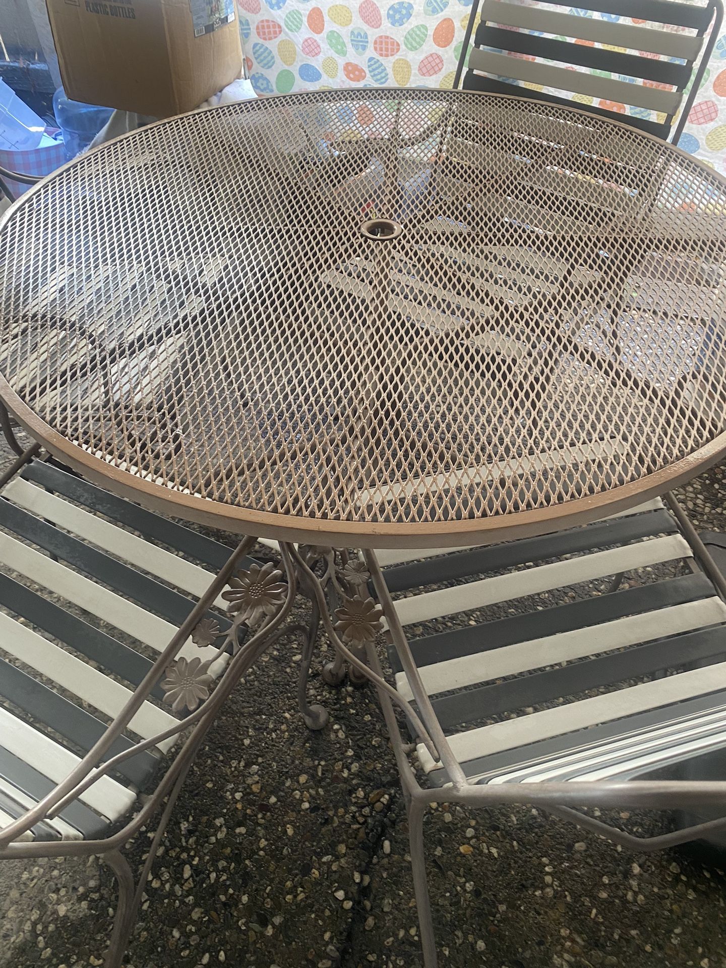 Iron Patio Set
