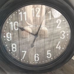 Oversized Wall Clock 27” / 18.00 