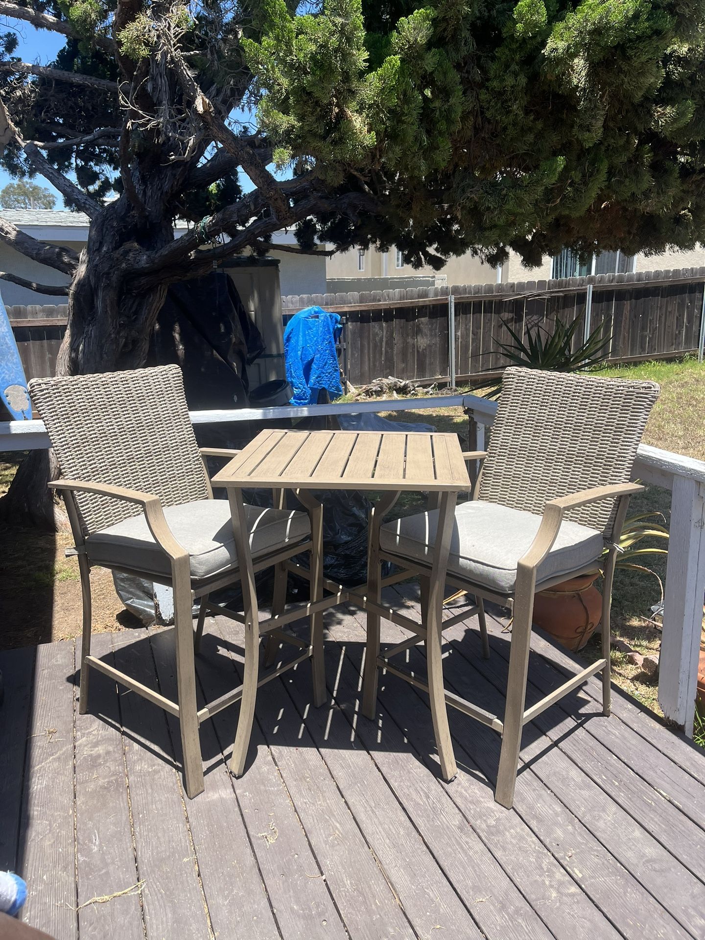 Bar Style Patio Set