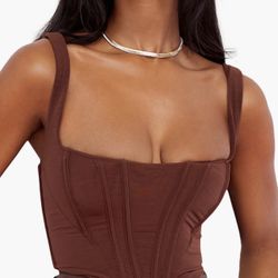 New Mesh corset Top (tags Still Attached) House of CB