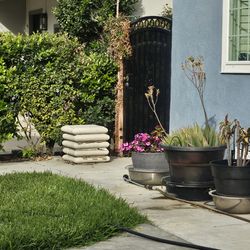 stone caps...$15 each 19x19