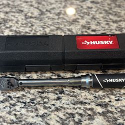 Husky 1/4” Drive Torque Wrench