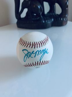 Joe Morgan autographed baseball 2012