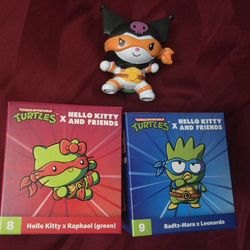 Hello Kitty Ninja Turtles Mcdonalds Toys 