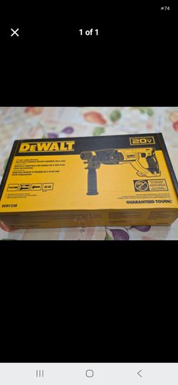 New Dewalt 20v 1" sds plus rotary hammer, tool only