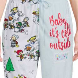 Rugrats Women’s Sleep Joggers “ Baby It’s Cold Outside “