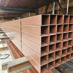 Square tube/tubo de metal  24ft pies