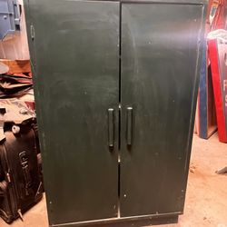 Cabinet With Four Shelves For Garage
