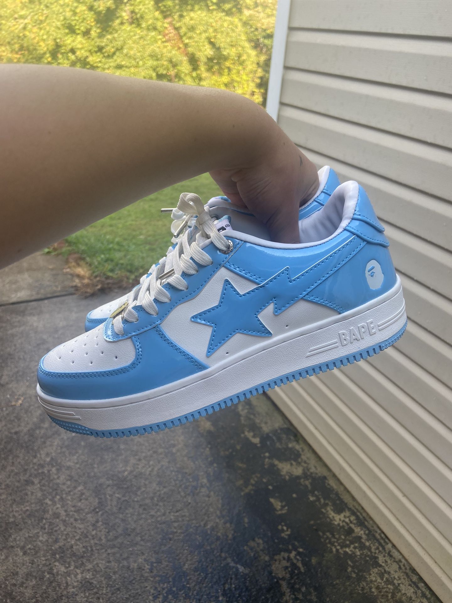 Bapestas Light Blue Size 9.5