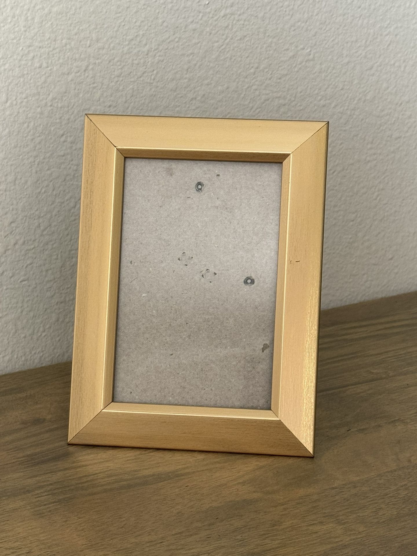 Plastic Gold Small Picture Frame