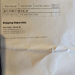 2011 Ford F150 Xlt Parts