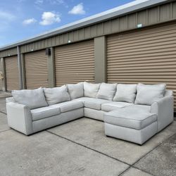 White Sectional Couch