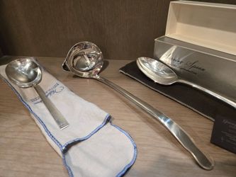 Silver Plated Serving Spoons