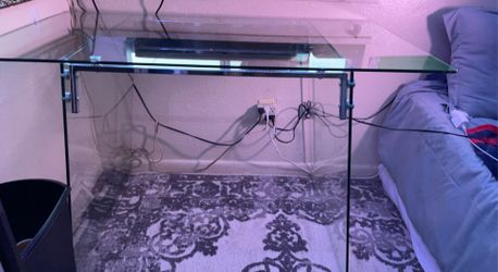 Glass Desk