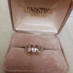 Morginite Gold Ring 10k