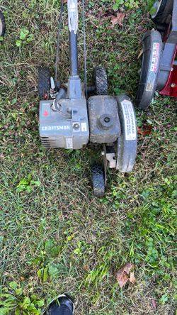 Craftsman edger. 