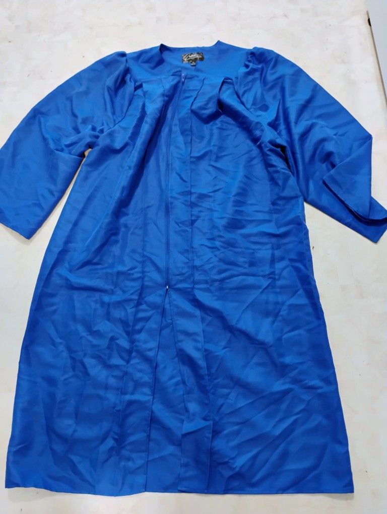 Royal Blue Graduation Gown