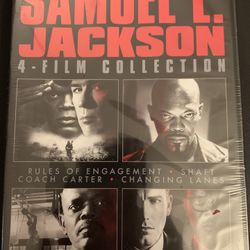 SAMUEL L. JACKSON 4-Film Collection (DVD) NEW!