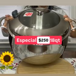 Olla Vaporera De 18 Qt Vida Sana $250.00 Especial 5 Capas De Acero  Inoxidable Ventas Finales 